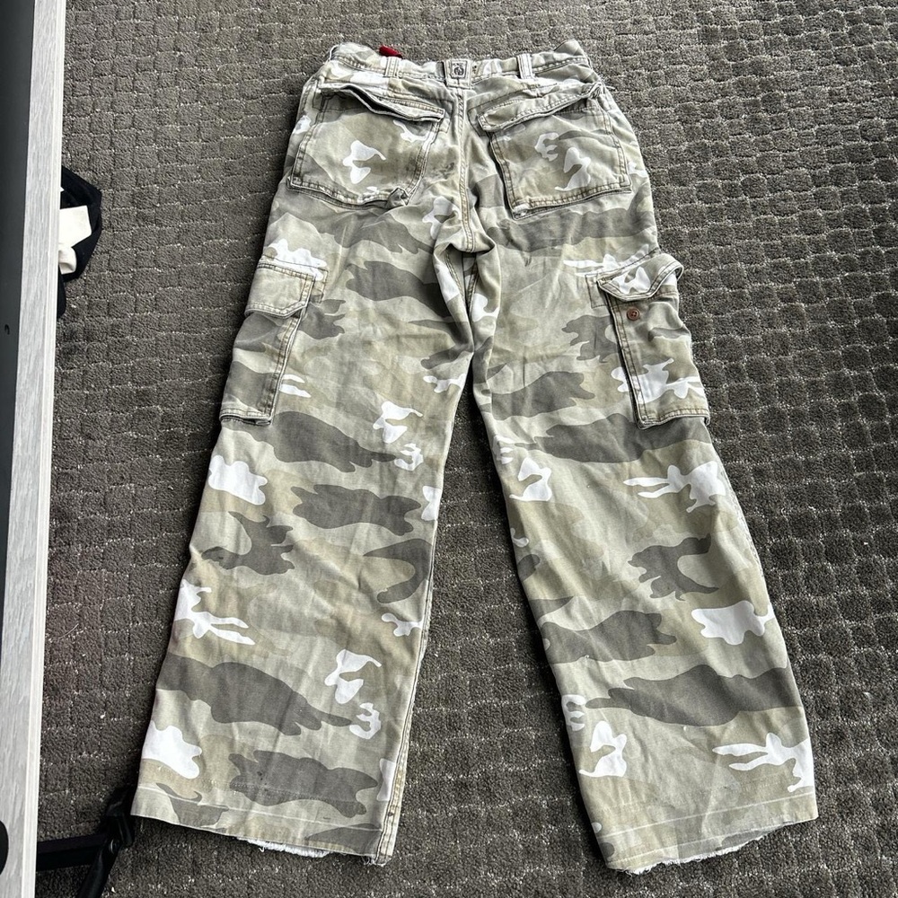The Children's Place Gray Camouflage Cargo Pants